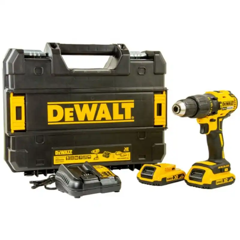 DeWALT DCD778D2T-QW Akku-Schlagbohrschrauber (65Nm/18V/2x2,0Ah) Tstak Abverkauf