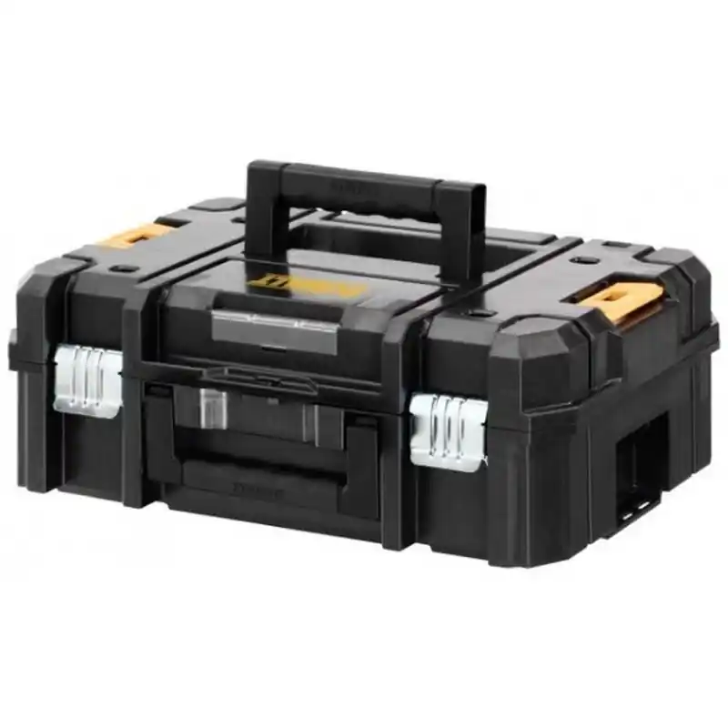 Zertifiziert DeWALT DWST83345-1, flache Box TSTAK II mit IP54-Schutz, (L × B × H) ca. 440 ×333 ×162mm
