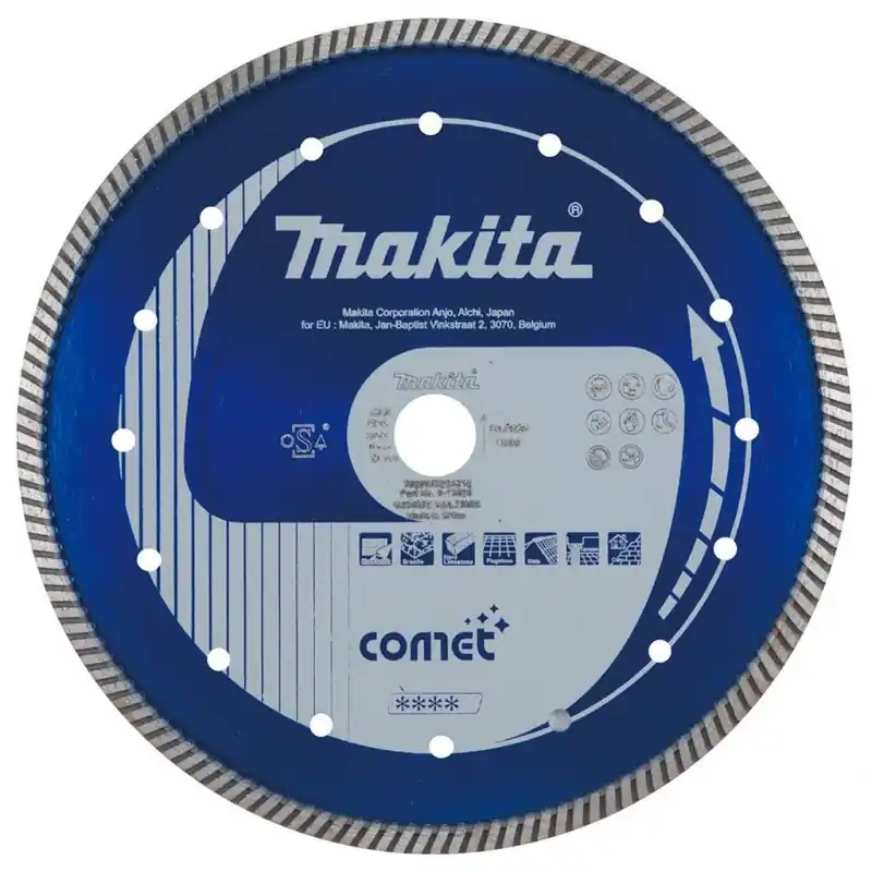Beliebt Makita B-13035 Diamant-Trennscheibe Comet Turbo 230x22,23mm