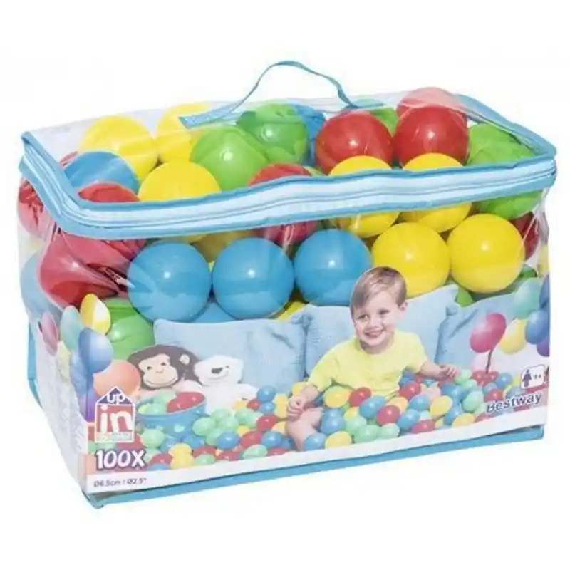 Billig BESTWAY Poolbälle 100 Stück 52027