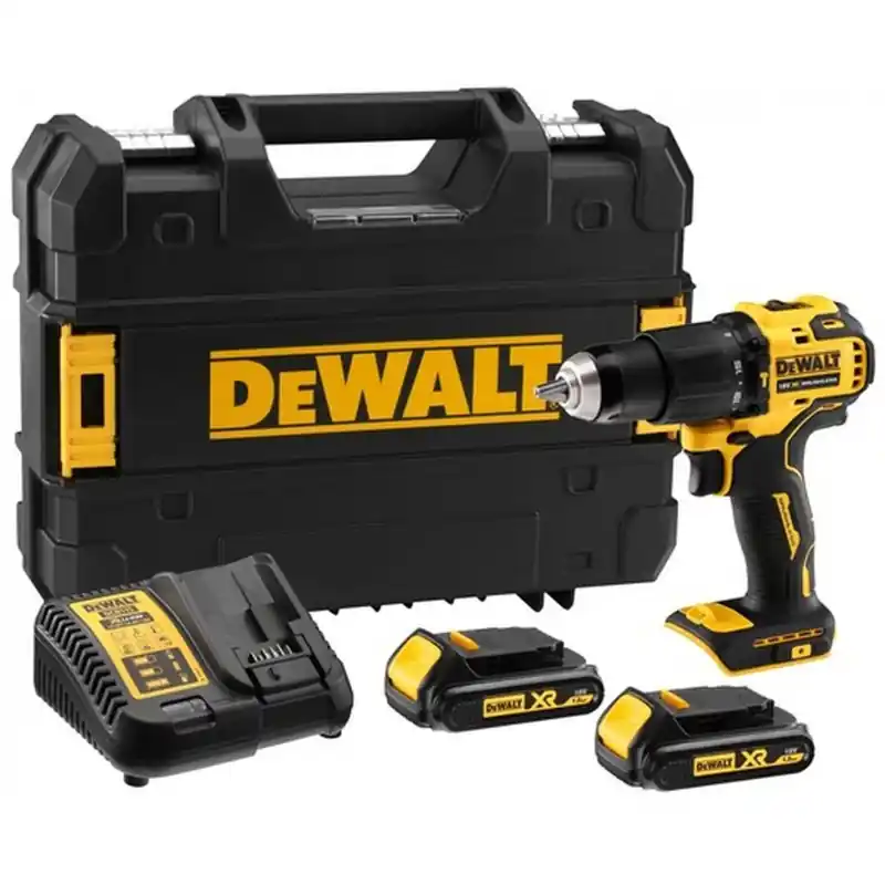 Nur Heute DeWALT DCD709S2T-QW Akku-Schlagbohrer/Schraubendreher XR (65Nm/18V/2x1,5Ah) Tstak