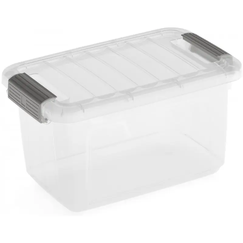 Heißes Angebot KIS W BOX XS 5L 28x18x17cm Transparent/Hellgrau