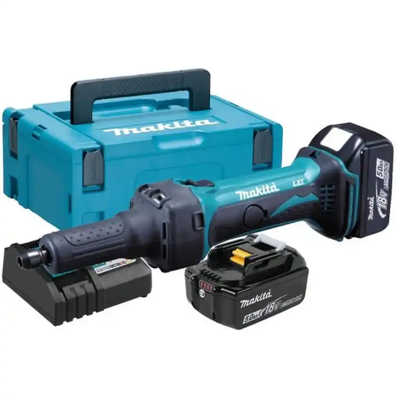 Finale Aktion Makita DGD800RTJ Akku-Geradschleifer Li-ion LXT 18V/5,0Ah, Makpac