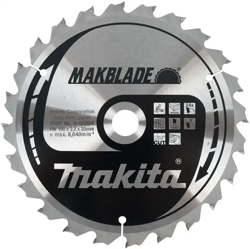 Makita B-08894 Makblade Sägeblatt 190x20mm 24Z Schnäppchen