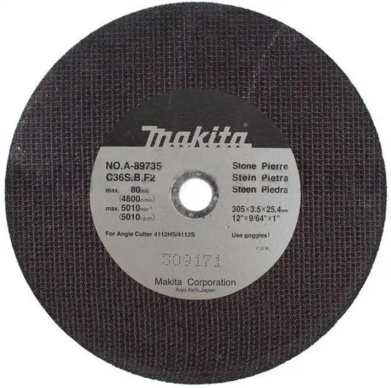 Begrenztes Angebot Makita A-89735 Trennscheibe für Stein 305x3,5x25,4mm