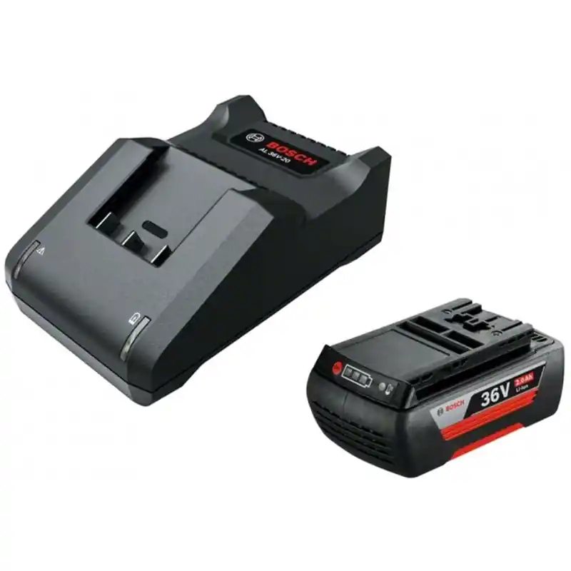 Schnäppchen BOSCH Starter-Set 36V (1 Akku 36V 2,0 Ah, Ladegerät AL 36V-20, im Karton) F016800609