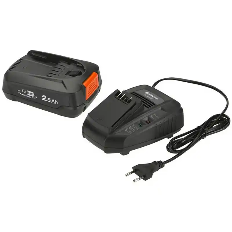 Günstig Gardena Starter-Kit P4A PBA 18V/45 + AL 1830 CV, (1x2,5Ah/18V) 14906-20