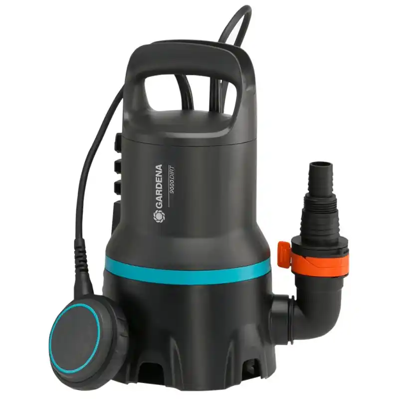 Gardena 9000 Schmutzwasser-Tauchpumpe, Tauch-/Druckpumpe (300W/ 9 000l/h) 9040-61 Sofort Bestellen