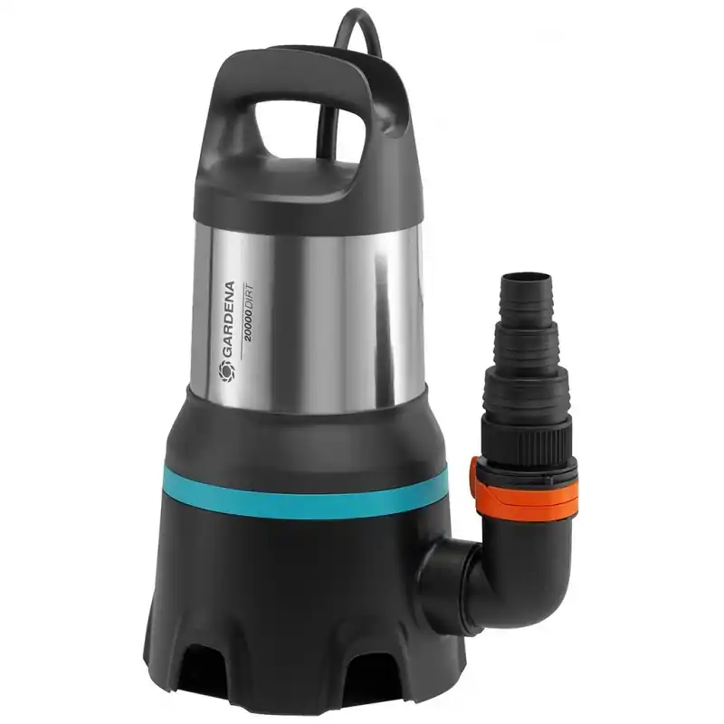 Gardena Aquasensor 20000 Schmutzwasser-Tauchpumpe,Tauch/Druckpumpe (750W/20000l/h) 9044-20 Neu