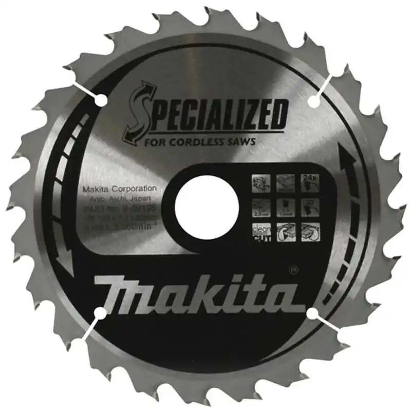 Angebot Makita B-09195 MAKFORCE Kreissägeblatt 190x30mm 24Z