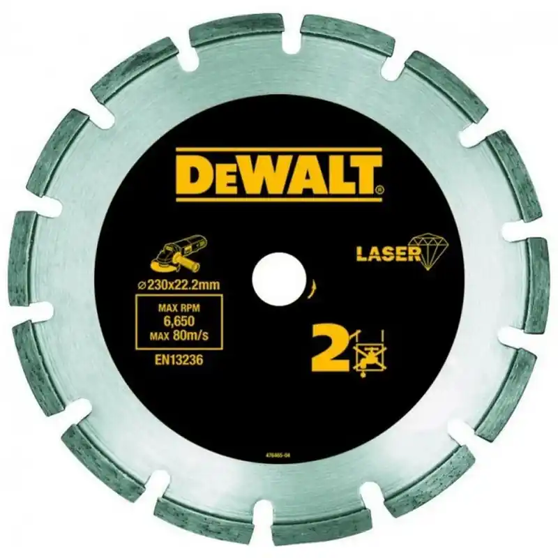 DeWALT DT3773-XJ Diamanttrennscheibe Laser HP 2, 230 mm Knallerangebot