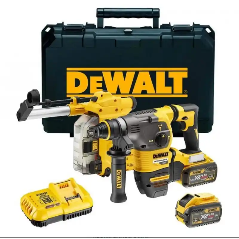 Neu DeWALT DCH335X2-QW Akku-Kombihammer XR FlexVolt SDS-Plus (3,5J/54V/2x9,0Ah) koffer