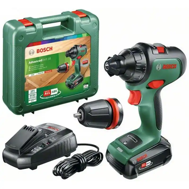 BOSCH Advanced Drill 18 Akku-Zweigang-Bohrschrauber 06039B5005 Online Kaufen