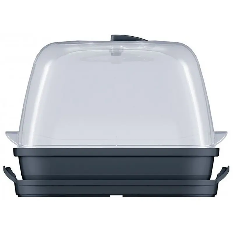 Letzte Chance Prosperplast RESPANA TABLE GREENHOUSE Anzuchtschale 25,7x19,6x18,5cm, Anthrazit DREM260