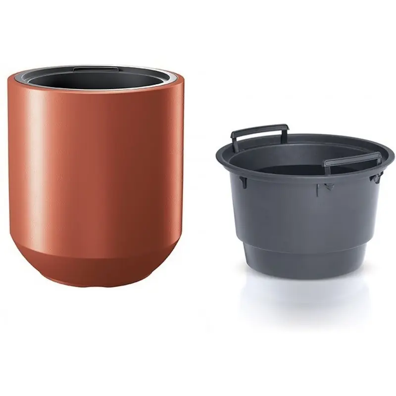 Echt Prosperplast HEOS Blumentopf 39cm, das Kupfer DPHEW400-7598U