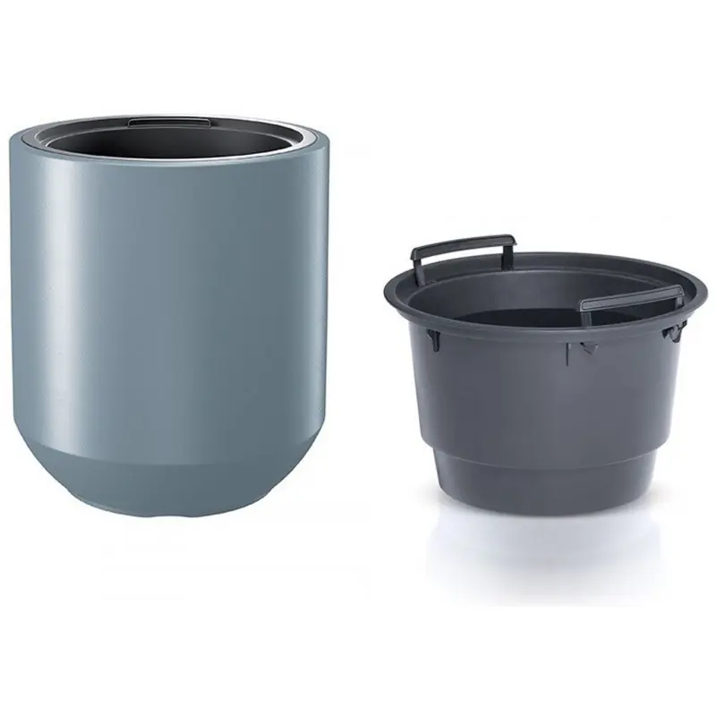 Prosperplast HEOS Blumentopf 39cm, grau DPHEW400-443U Neu Im Sortiment