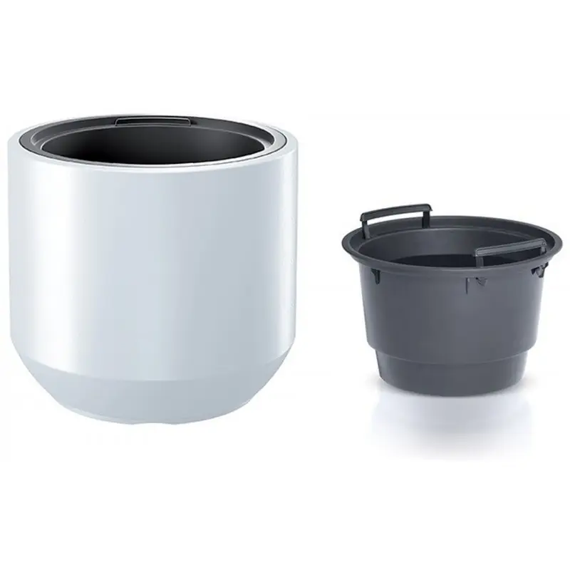 Zertifiziert Prosperplast HEOS Blumentopf 39cm, weiß DBHEW400-S449