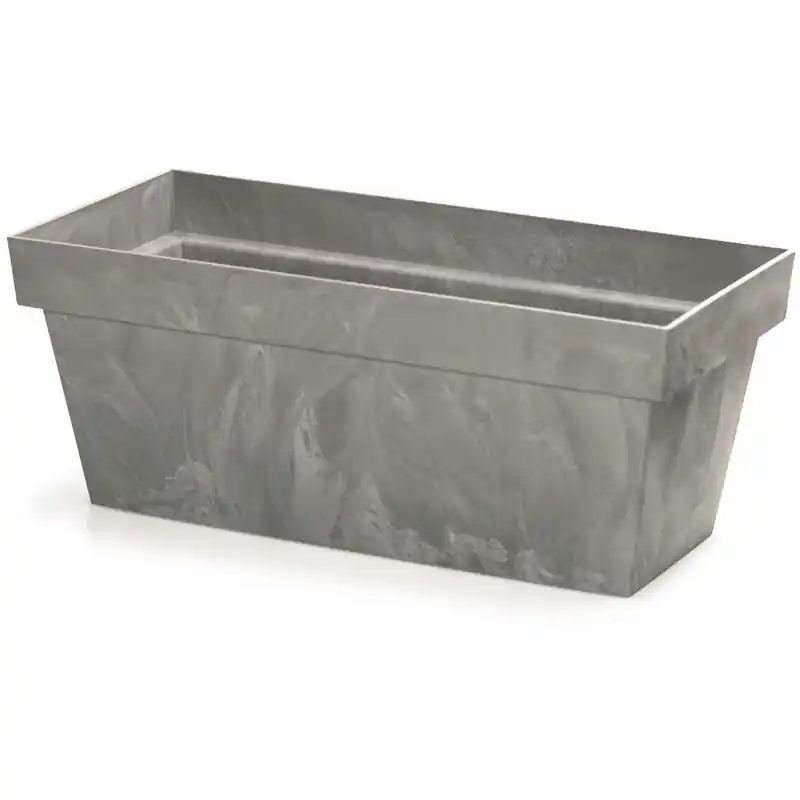 Prosperplast CUBE CASE BETON EFFECT Blumenkasten 39,2x18,2x16cm, grau DCUC400E-422U Abverkauf