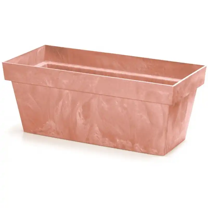 Prosperplast CUBE CASE BETON EFFECT Blumenkasten 58,7x26,4x23,6cm, terracotta DCUC600E-R62 Mega-Angebot