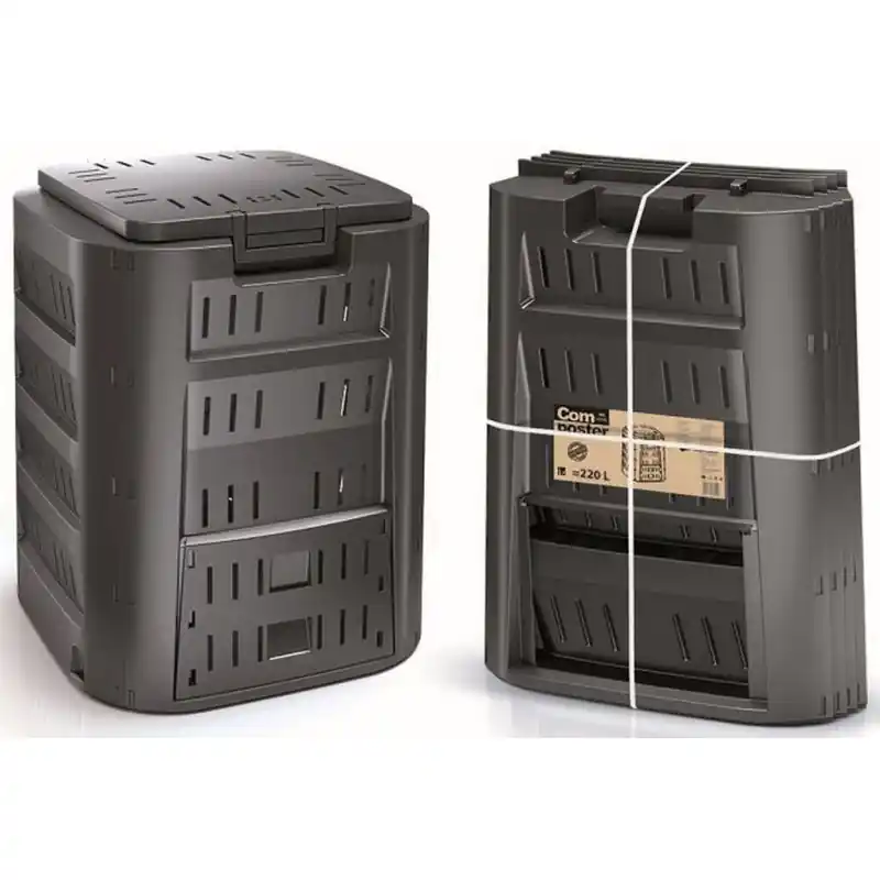 Prosperplast COMPOGREEN Komposter 220 l, schwarz IKL220C Online Kaufen