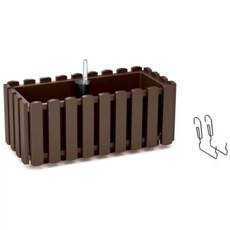 Prosperplast BOARDEE FENCYCASE W Hängeblumentopf 38x18x16,2cm, braun DDEF400W-R222 Top-Angebot