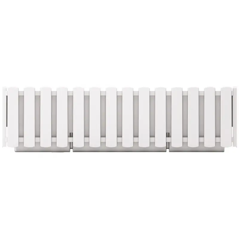 Heißes Angebot Prosperplast BOARDEE FENCYCASE Blumenkasten 58x18x16,2cm, weiß DDEF600-S449