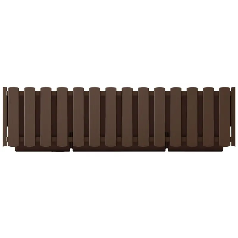 Jetzt Kaufen Prosperplast BOARDEE FENCYCASE Blumenkasten 58x18x16,2cm, braun DDEF600-R222
