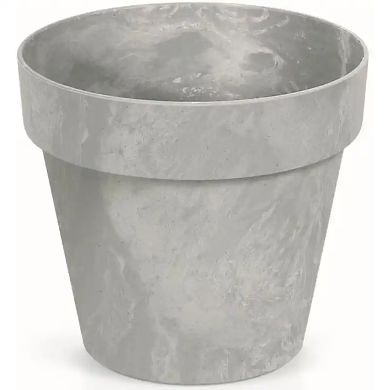 Neu Prosperplast CUBE BETON EFFECT Blumentopf 30cm, 12l, grau DCUB300E-425U