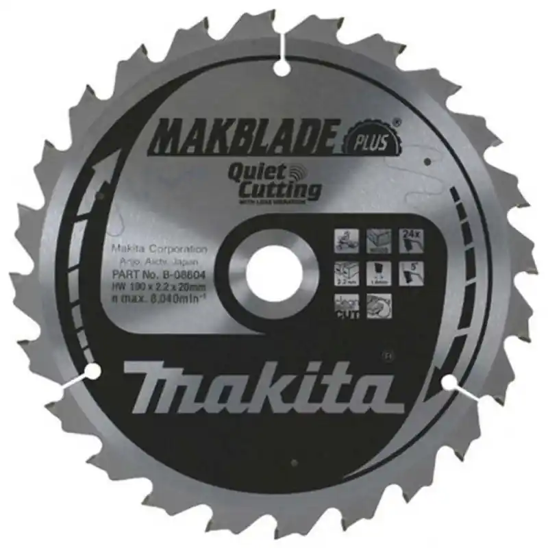 Top-Preis Makita B-08610 Kreissägeblatt, 216 x 30 mm, 24 Zähne