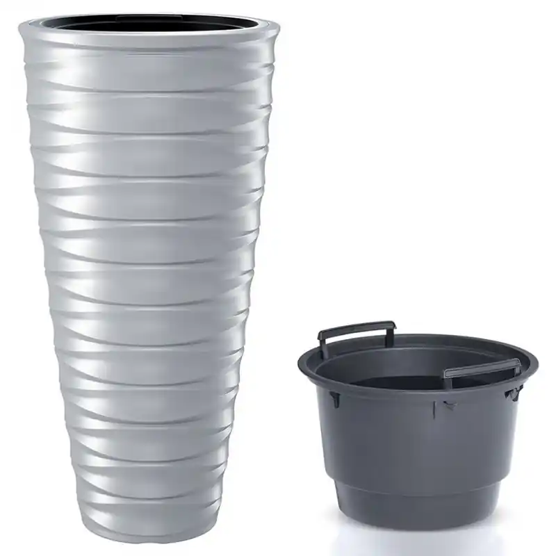 Prosperplast FREZE Blumentopf 38,3cm, weiß DHFE400-S449 Neue Ware