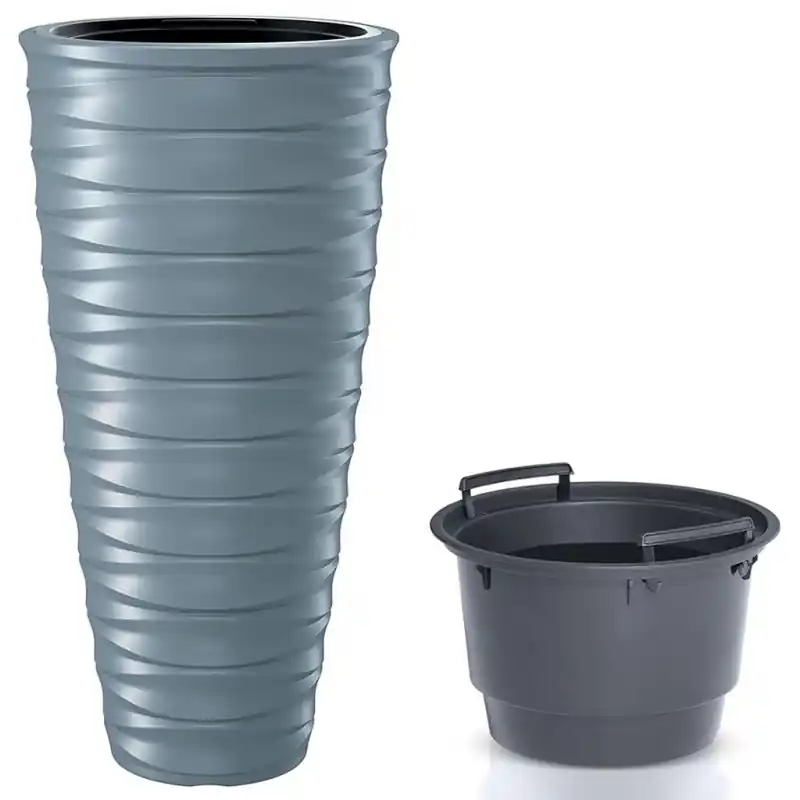Prosperplast FREZE Blumentopf 38,3cm, grau DHFE400-443U Günstig
