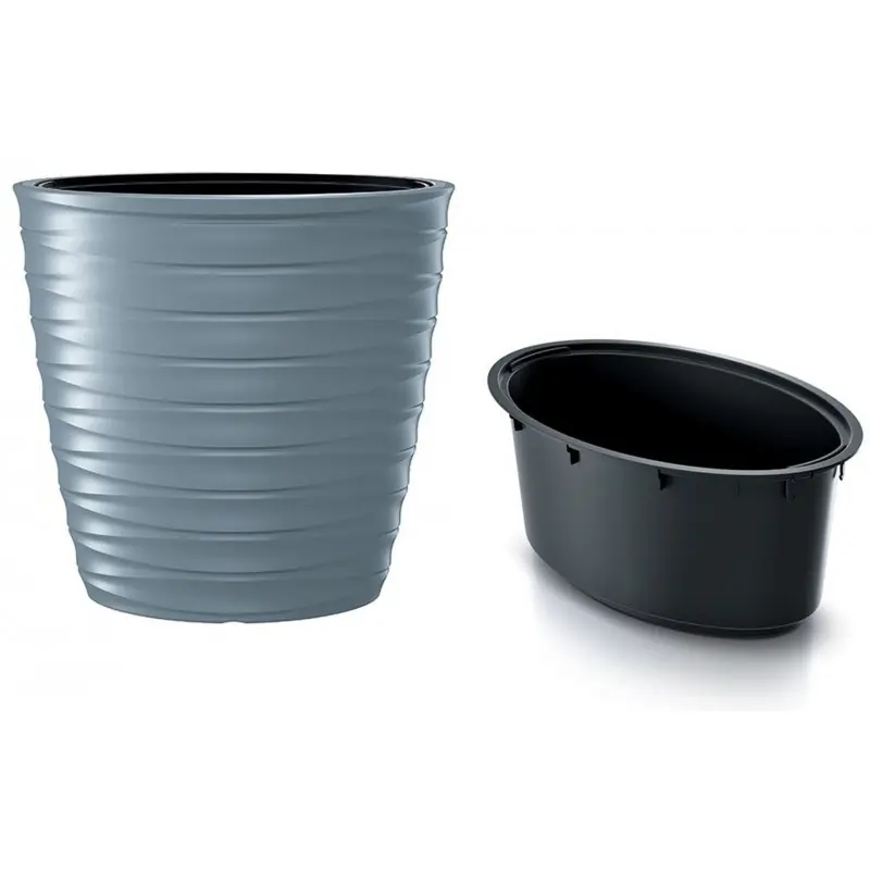 Prosperplast FREZE Blumentopf 59,3cm, grau DPFEE600-443U Finale Aktion