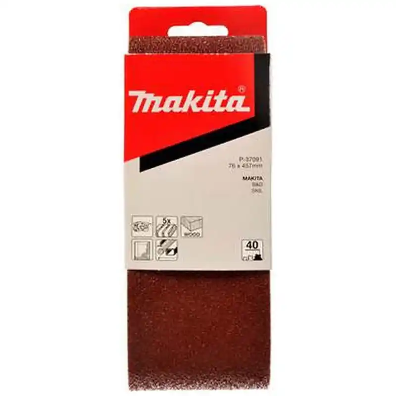 Solange Der Vorrat Reicht Makita P-37150 Schleifband 457x76mm K240 5stk