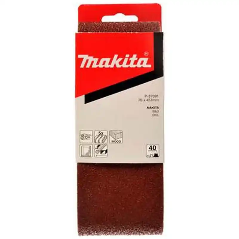 Makita P-37138 Schleifband 457x76mm K120 5stk Garantierte Lieferung