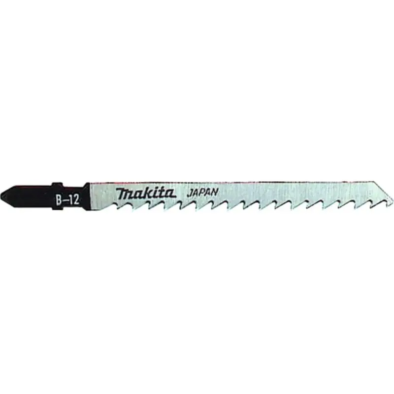 Makita B-07696 100 Stk. Stichsägeblatt, 75 / 105 mm, B-12, 6 TPI, Holz Zertifiziert
