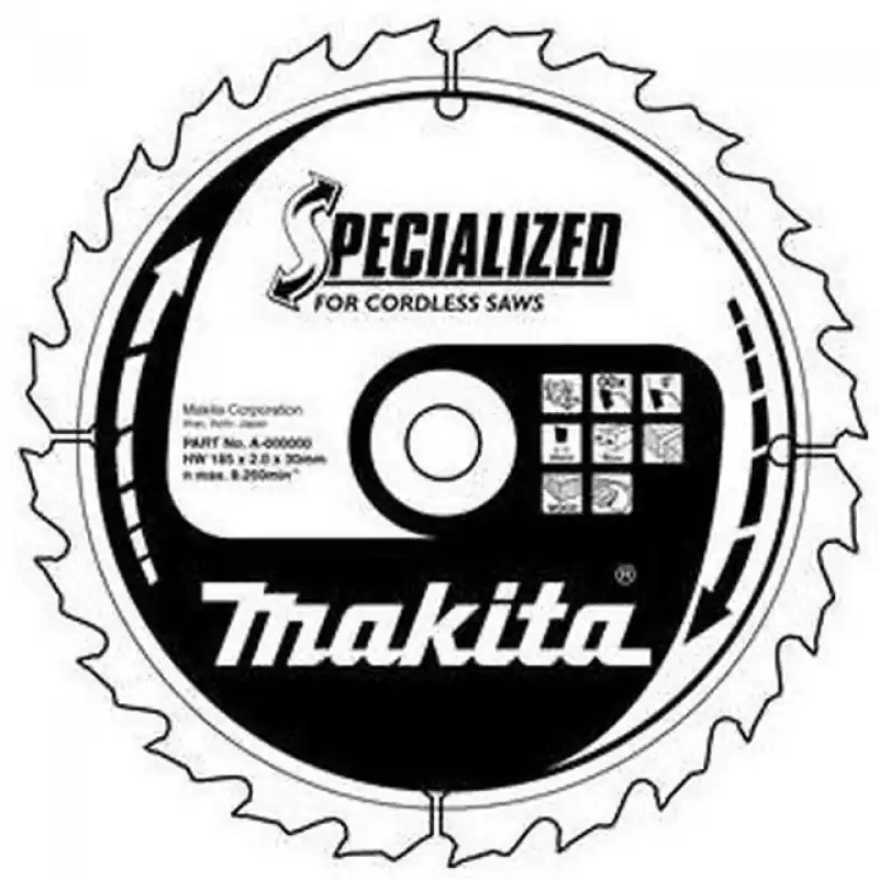 Makita B-09139 Sägeblatt für Akku-Kreissägen 136 x 10 mm, 24 Zähne Super-Preis