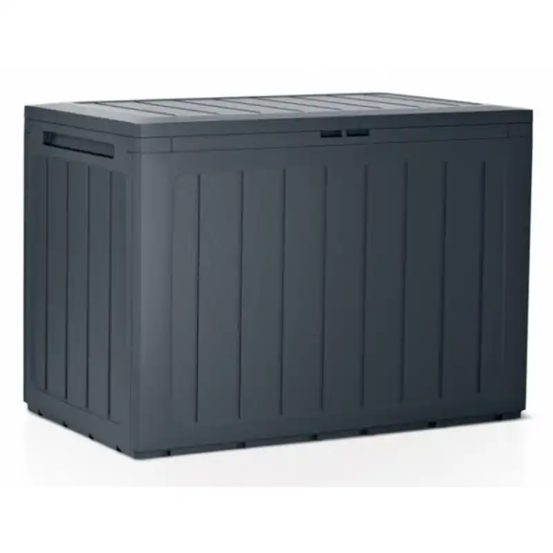 Abverkauf Prosperplast BOARDEBOX Gartenbox Aufbewahrungsbox 190 l, anthrazit MBBL190-S433