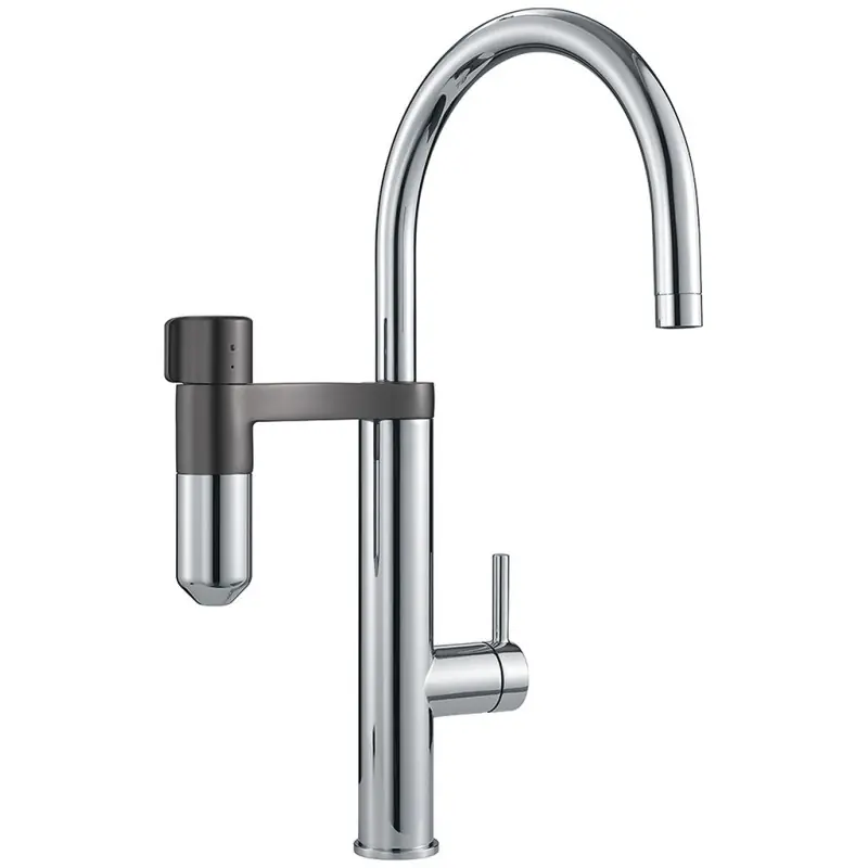 Franke Armatur Vital Festauslauf Chrom / Gun Metal 120.0551.218 Abverkauf