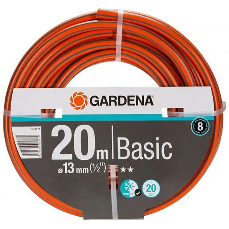 Gardena Basic Schlauch 13 mm 1/2" 20 m, 18123-29 Garantierte Lieferung