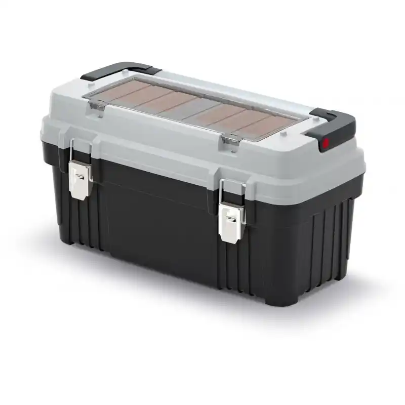 Kistenberg OPTIMA Multifunktionale WerkzeugKiste 58,6x29,6x30,5cm, grau KOPA6030BM-4C Preis Gesenkt