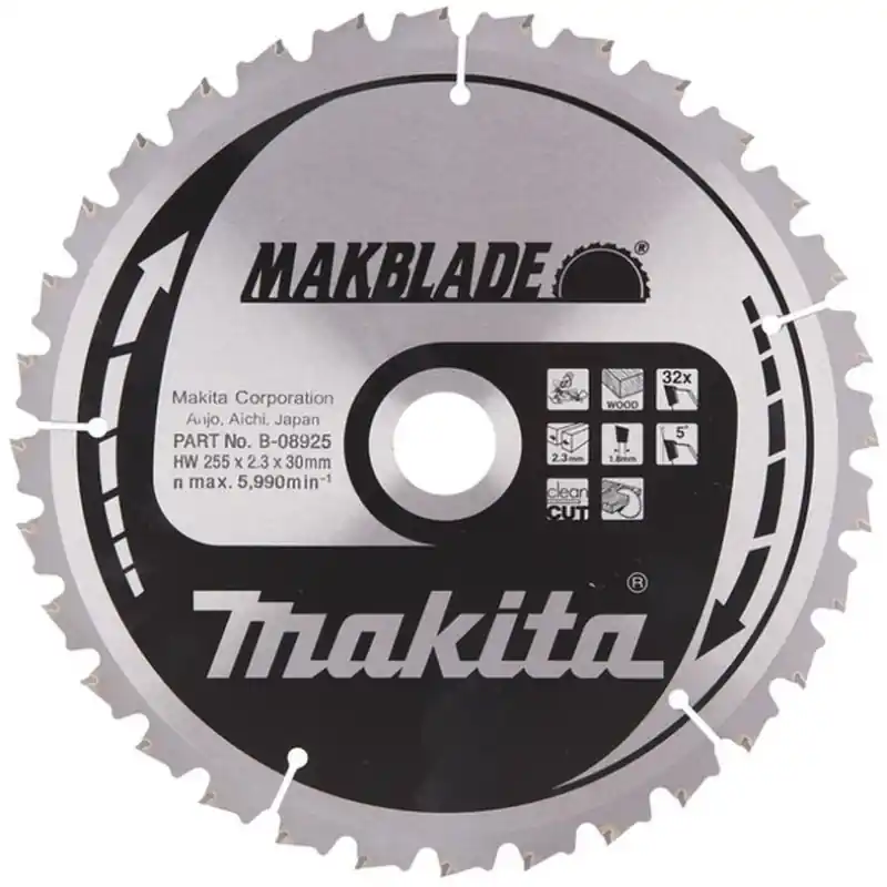 Super-Preis Makita B-08925 Kreissägeblatt 250x30mm 32Z