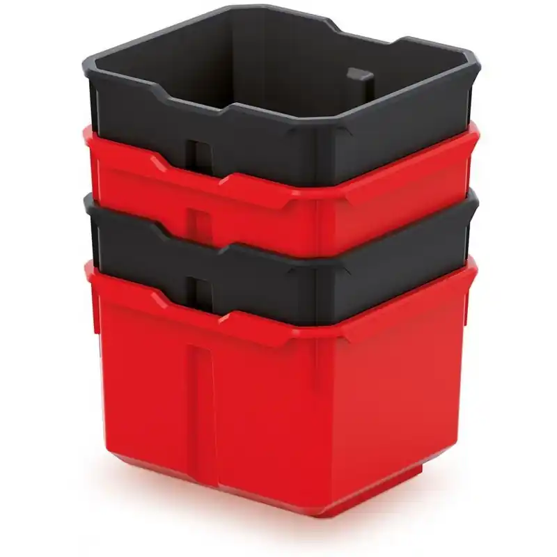 Saisonangebot Kistenberg X BLOCK BOX Set mit Werkstattbehältern, 15,7x14x21cm, 4 Stück KXBS1614