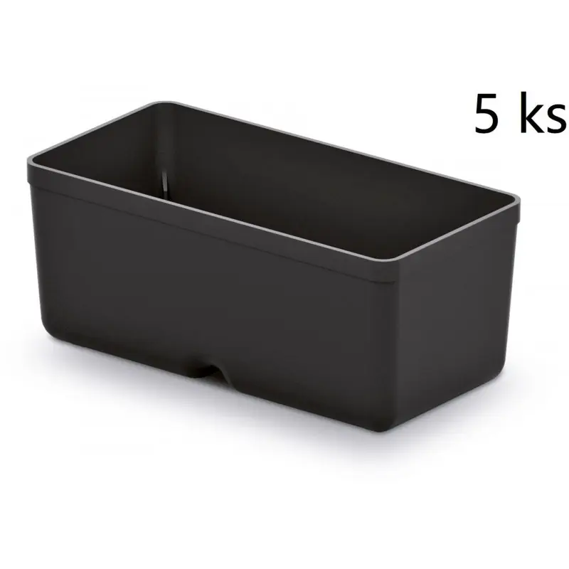 Schneller Versand Kistenberg UNITE BOX Becher für Kleinteile, 11x5,5x13,2cm, schwarz KBS115
