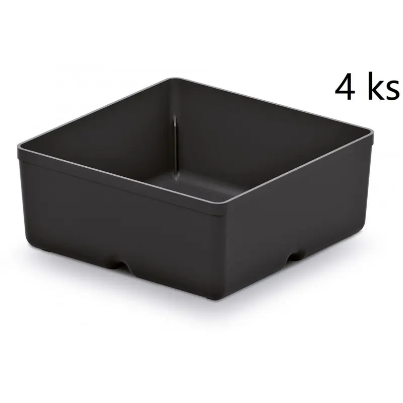 Kistenberg UNITE BOX Becher für Kleinteile, 11x11x11,2cm, schwarz KBS1111 Beliebt