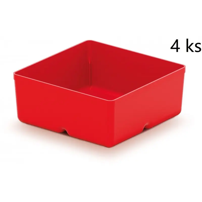 Schnäppchen Kistenberg UNITE BOX Becher für Kleinteile, 11x11x11,2cm, rot KBS1111