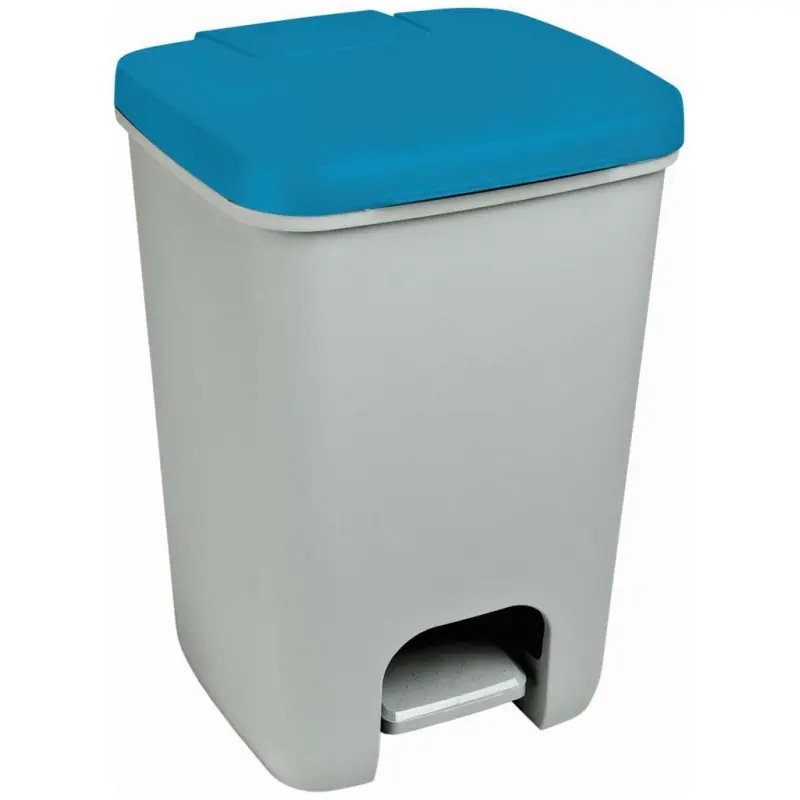 Preisknaller CURVER ESSENTIALS 20L Treteimer, grau/blau 00759-576
