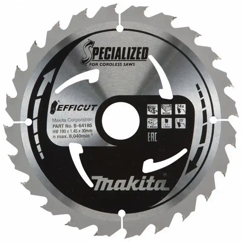 Bestpreis Makita B-64185 TCT Efficut Sägeblatt 190mmx30mm 24Z