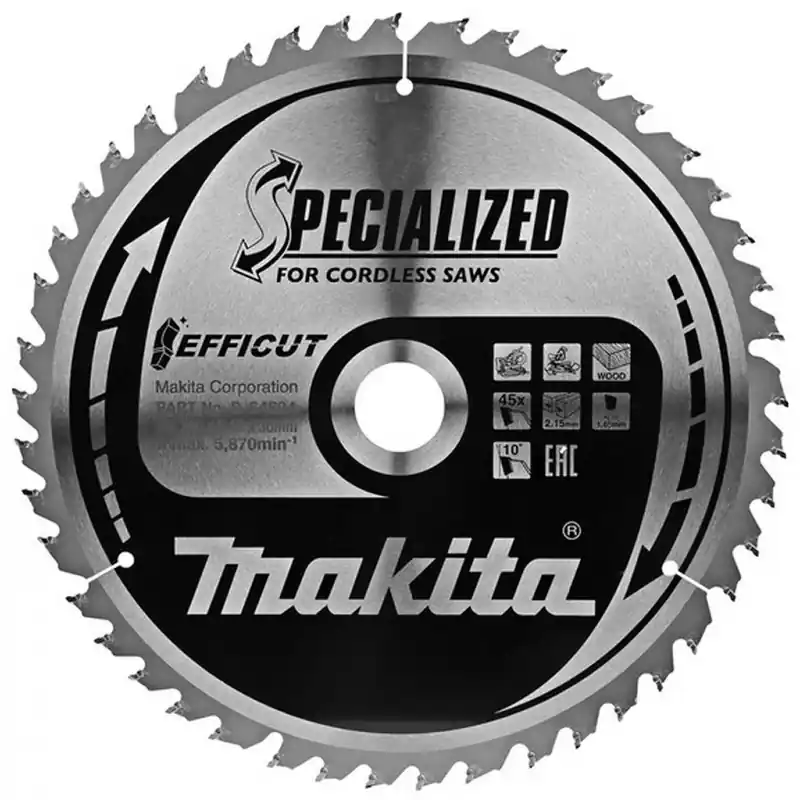 Mega-Angebot Makita B-64624 TCT Efficut Sägeblatt 260mmx30mm 45Z