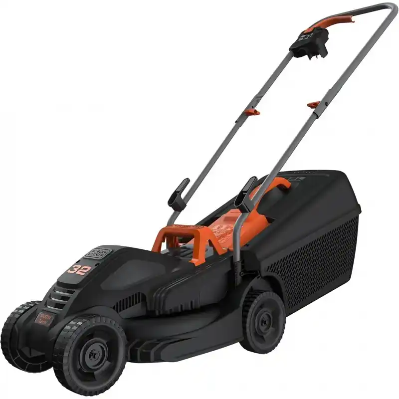 Black  Decker BEMW351-QS Elektro-Rasenmäher (32cm/1000W/35L) Nur Heute