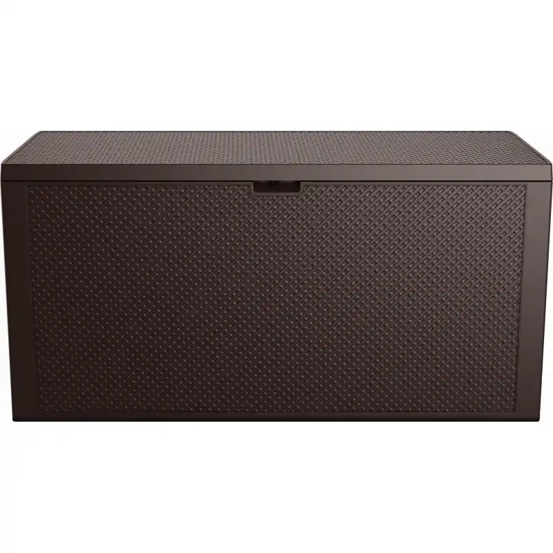 KETER EMILY 280L Garten-Aufbewahrungsbox 117,8 x 44,58 x 58 cm, braun 17210608 Preisreduziert